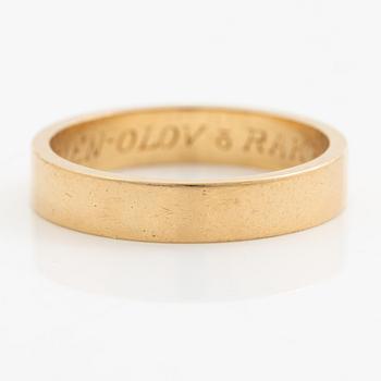 Wiwen Nilsson, a ring, 18K gold, Lund 1956.