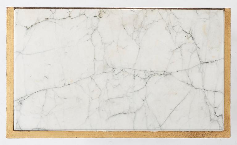 A late Gustavian console table, early 19th Century.