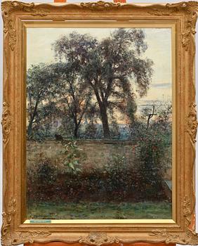 GEORGE OGILVY REID, olja på duk, sign och otydl dat 1879.