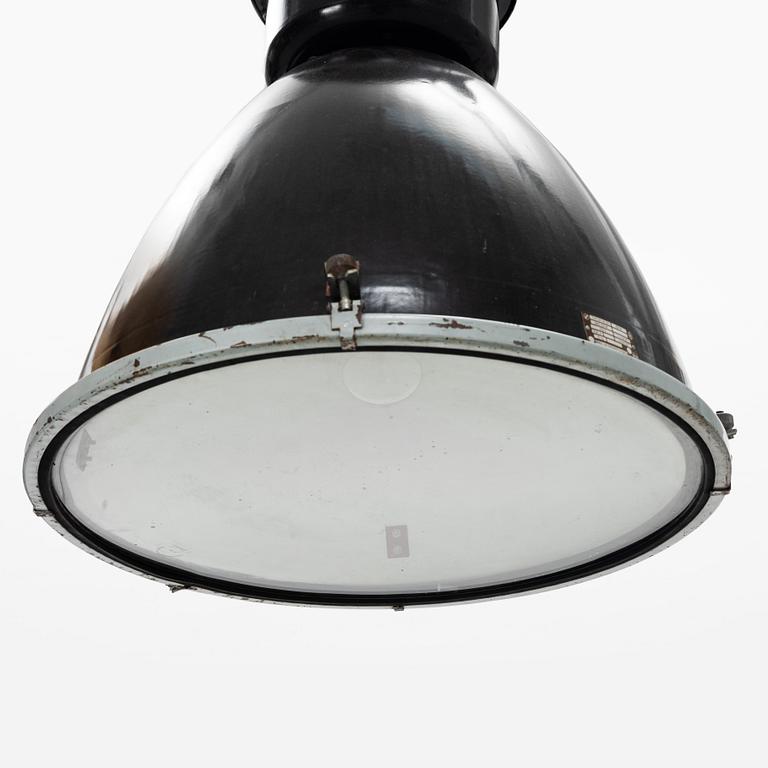Ceiling lamp/industrial lamp, Czechoslovakia, second half of the 20th century.