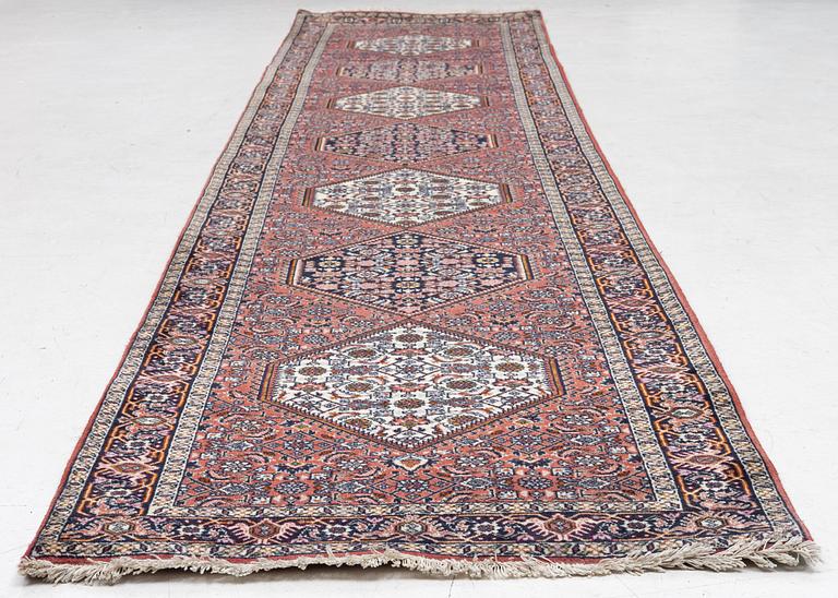 Gallery carpet, Bidjar approximately 400 x 85 cm.