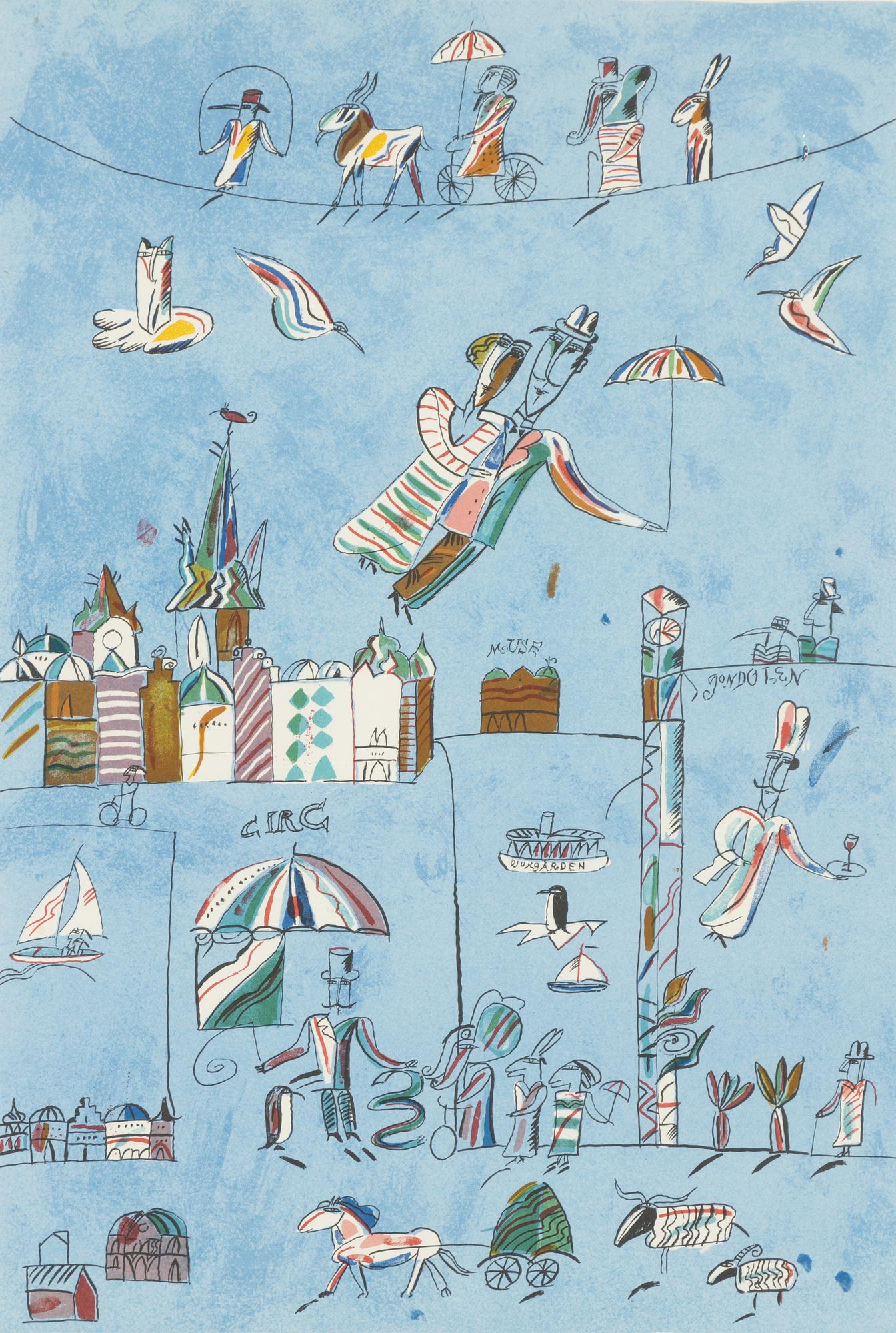 Madeleine Pyk, Slussen.