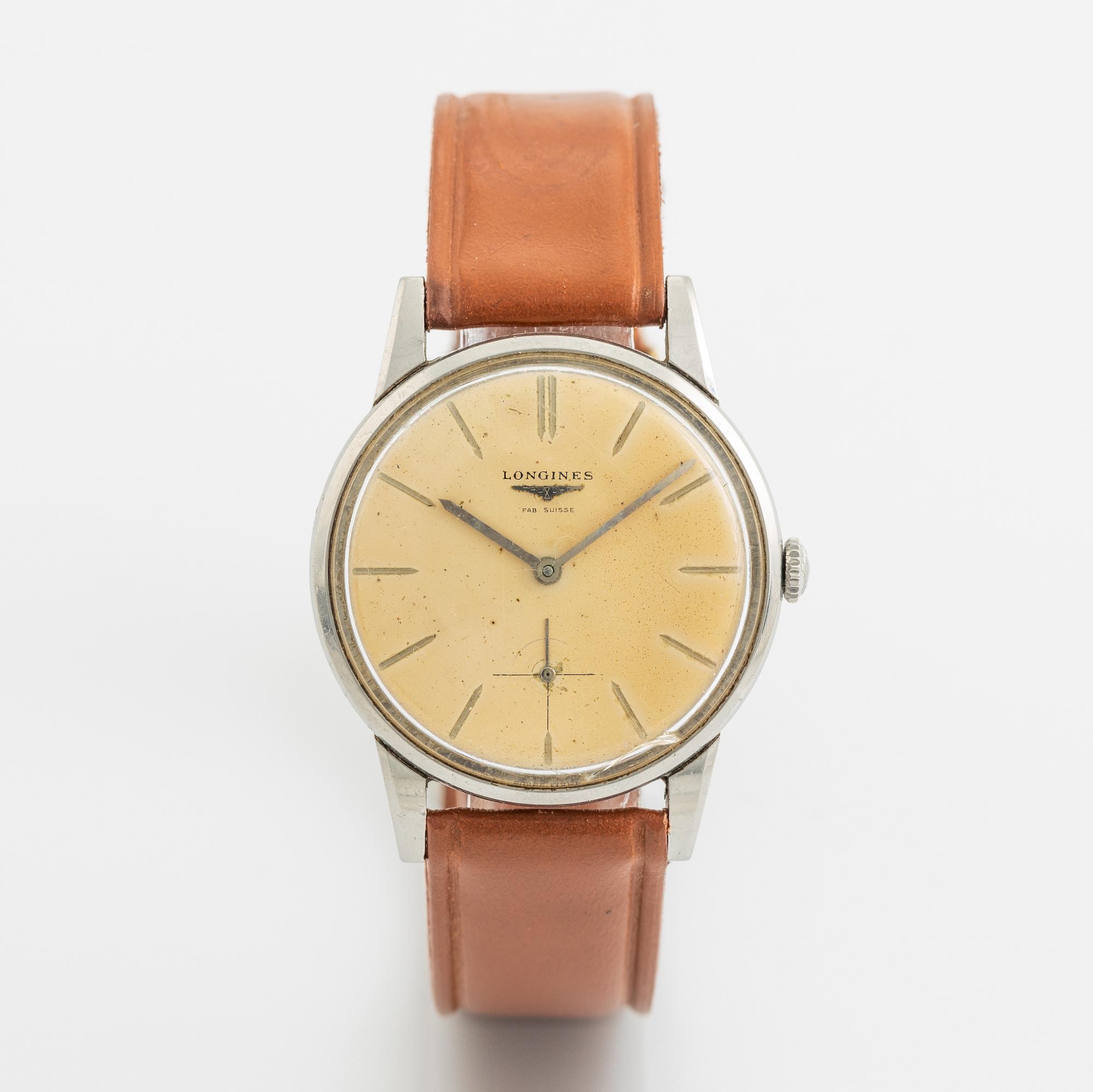 Longines, armbandsur, 35 mm.