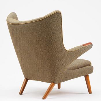 Hans J. Wegner, fåtölj, "Bamse", AP-stolen, Danmark, 1950-60-tal.