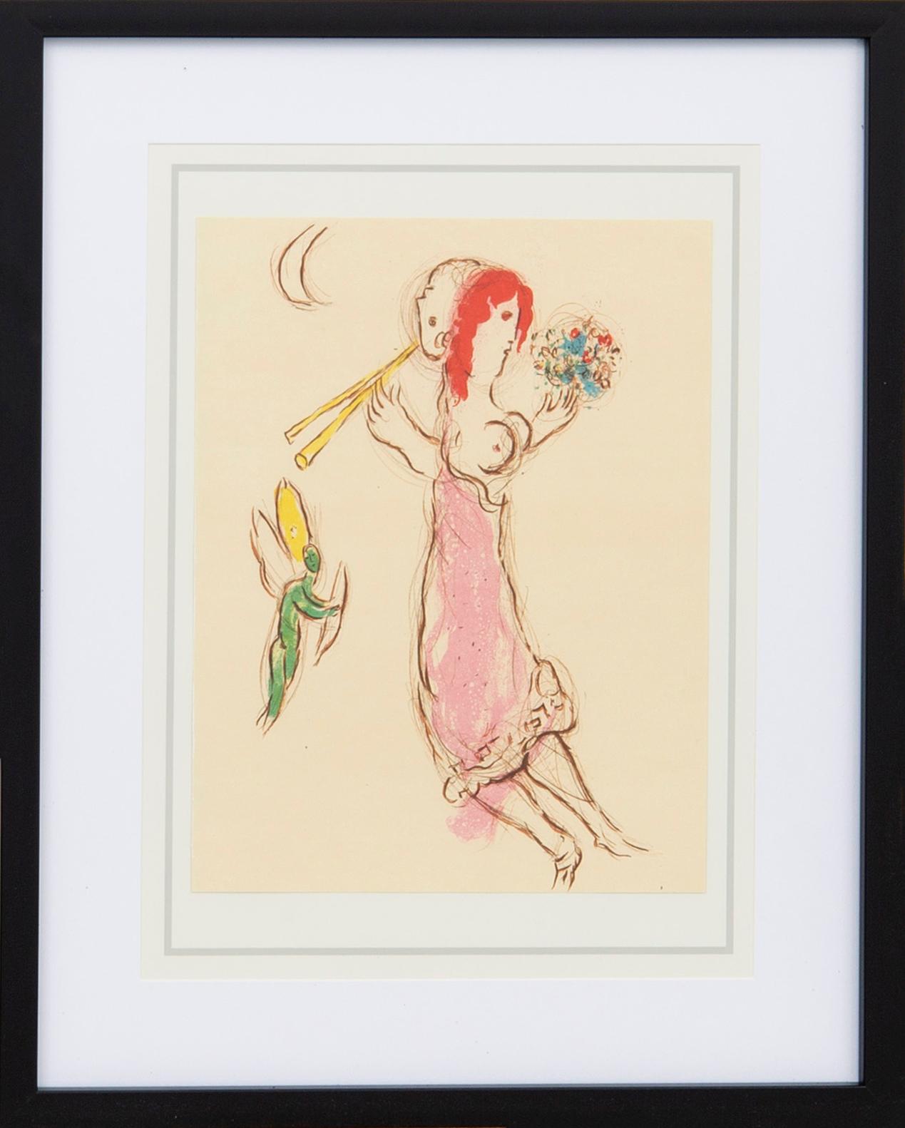 Marc Chagall, "Daphnis and Chloë" 1960.