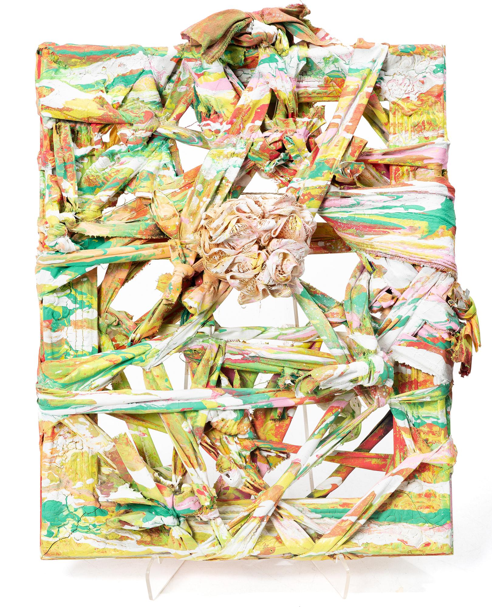Katarina Norling, "Winter Garden", mixed media, signed and dated 2005.