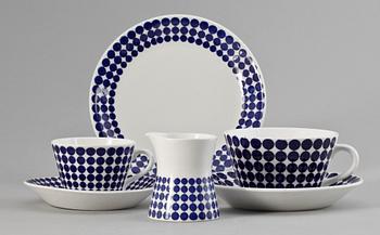 SERVIDELAR, 26 st, benporslin, "Adam", Stig Lindberg, Gustavsberg. 1959-74.