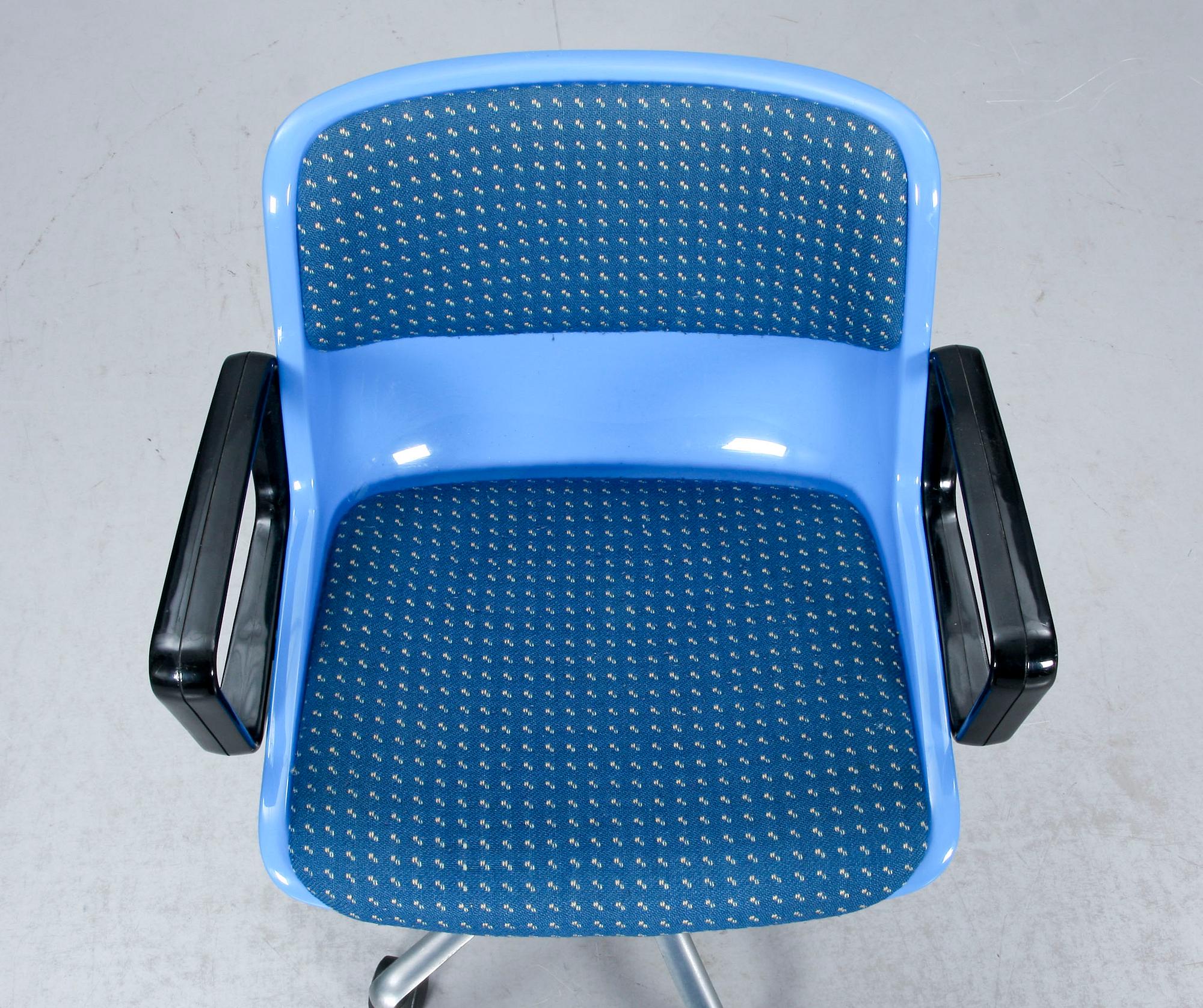 SKRIVBORDSSTOL, "Tecno", Osvaldo Borsani, 1970-tal.