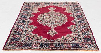 Rug, semi-antique Kirman, approx. 204 x 127 cm.