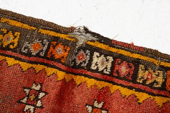 An Antique Anatolian Pillow, possibly from the Sivas area, c. 118 x 60 cm.