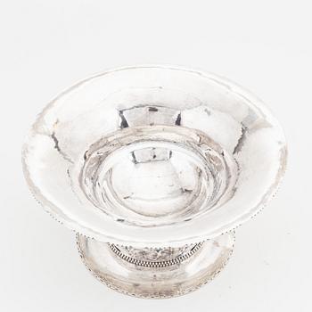 Uppsatsskål, silver, Jugend, K. Anderson, Stockholm 1915.