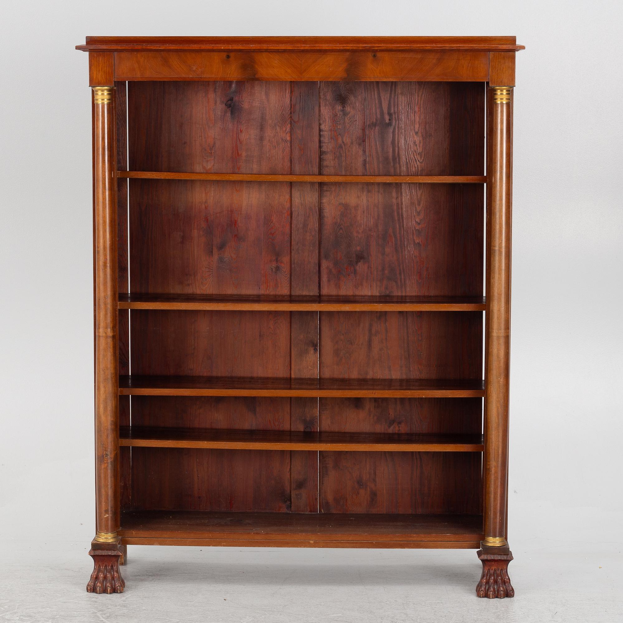 An Empire style book case, early 20th century.