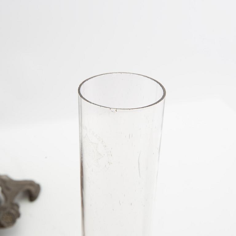 Table foot lamp, Art Nouveau, early 20th century.