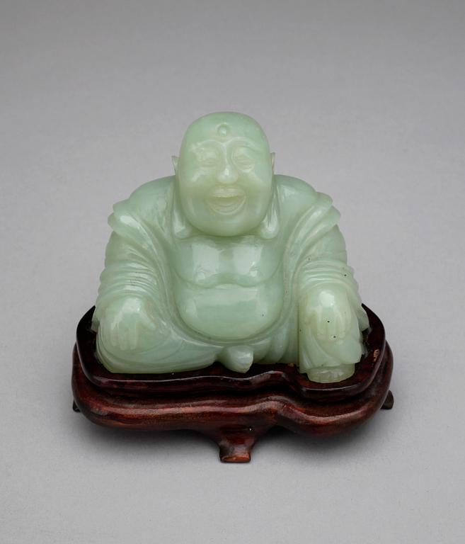 BUDDHA, nefrit, Kina, 1900-tal.