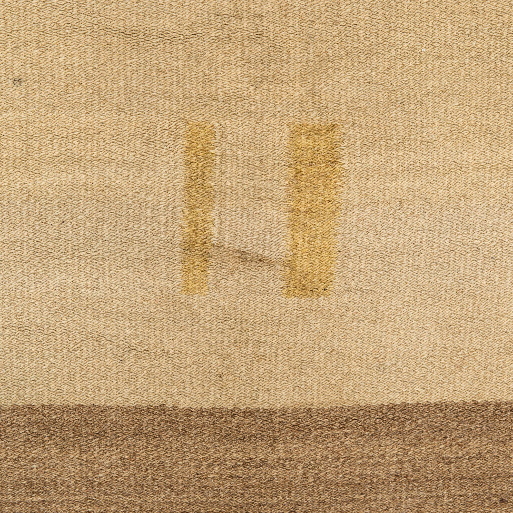 Margareta Ahlstedt-Willandt, A 1930s Finnish flat weave carpet for The Friends of Finnish Handicraft. Circa 320x230 cm.