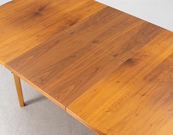 Dining table, walnut, 1960s.