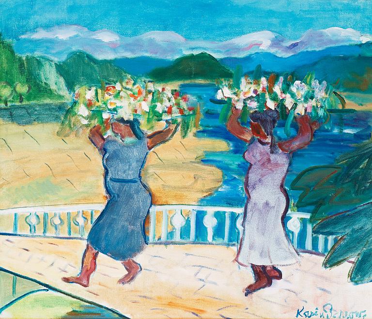 Karin Parrow, Women with flowers.