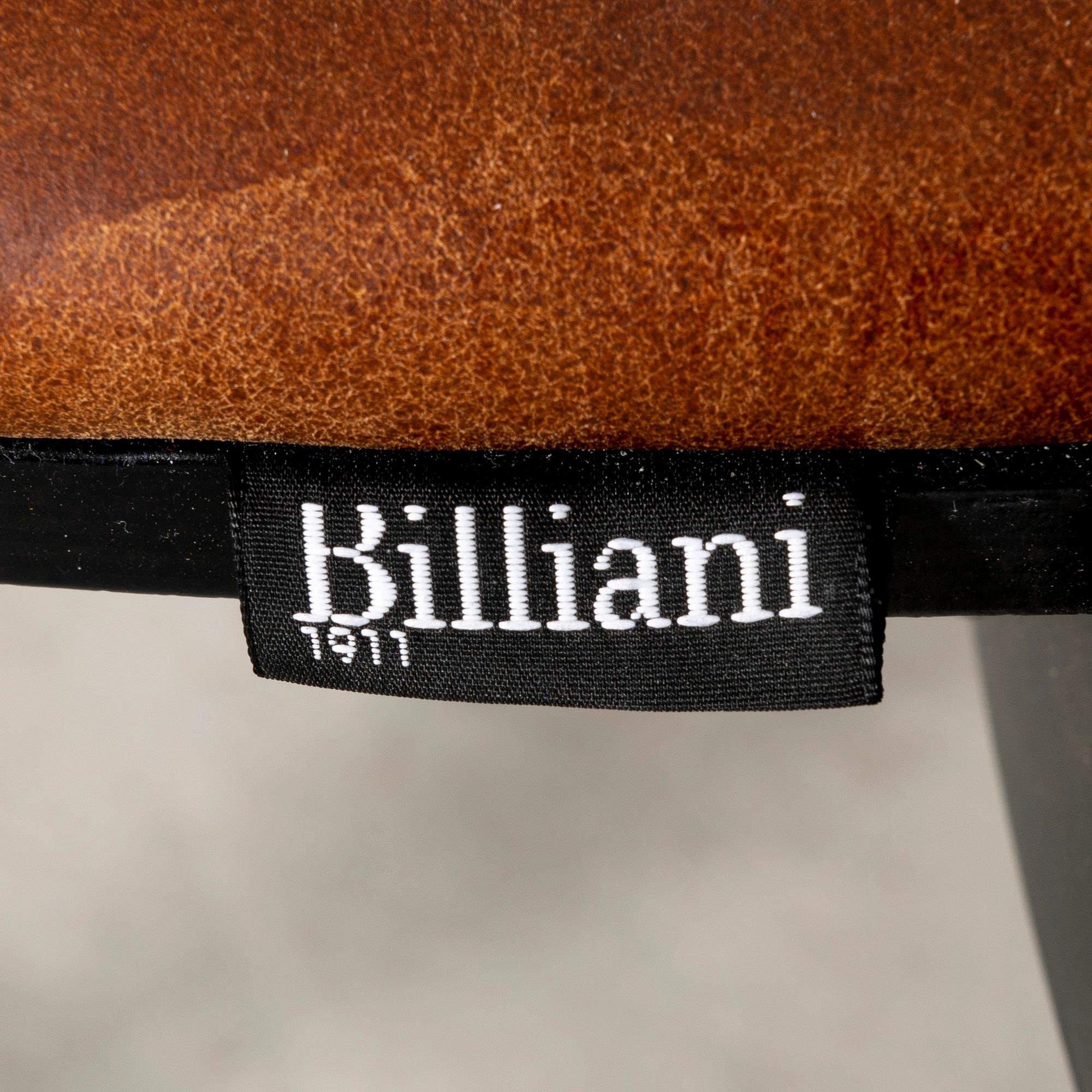 Emilio Nanni, a pair of "Doll wood 550" chairs for Billiani 2000s.