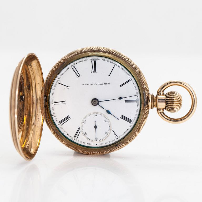 Elgin, fickur, savonett, 53,5 mm.