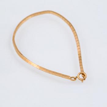 ARMBAND, 18K guld, Uno A Erre, Arezzo, Italien. Vikt 6,6 gram.