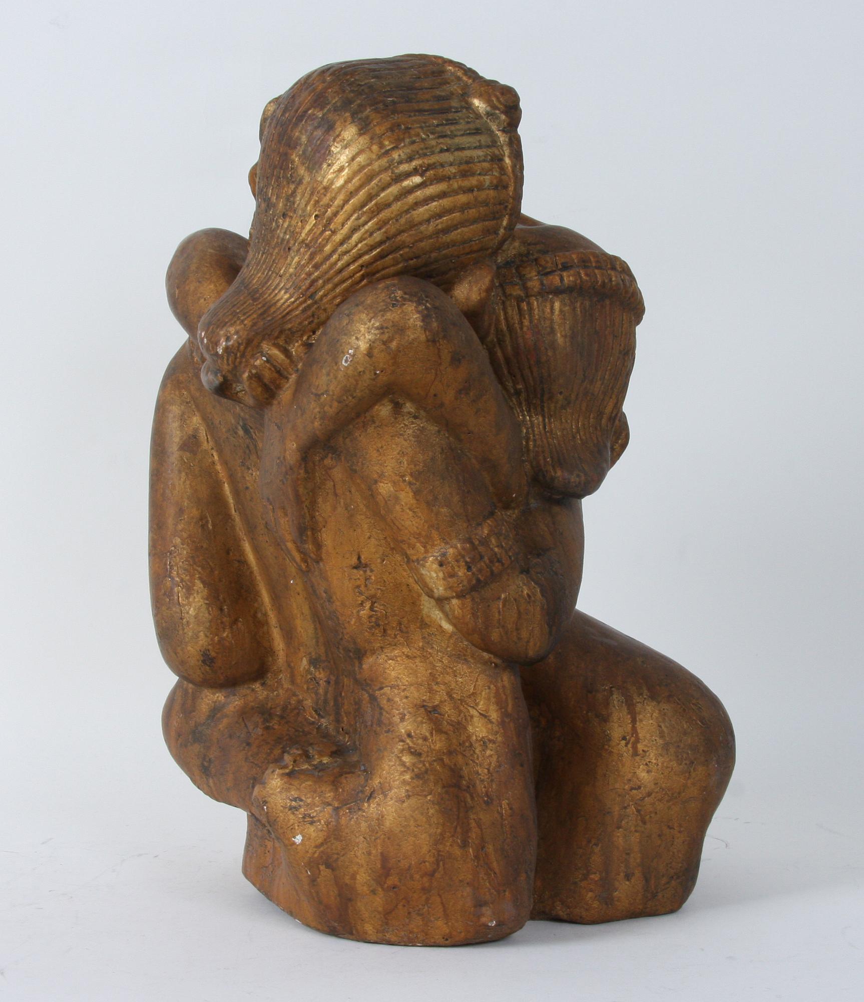 FIGURIN, gjutmassa, orientalisk.