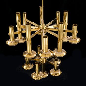 A ceiling lamp for Westal, probably Holger Johansson, second half of the 20th century.