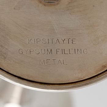 Tapio Wirkkala, Ljusstakar, 2 st, silver, "Trumpetti", Kultakeskus, Tavastehus 1989 och 1990.