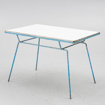 A set of garden furniture, model P-40 and P-50, Grythyttan, Sweden, late 1950's.