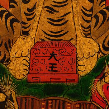 Toan Nguyen Duc, "Five Tigers"/"Cinq tigres", 1985.