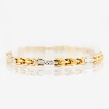 Bracelet, 14K gold,.
