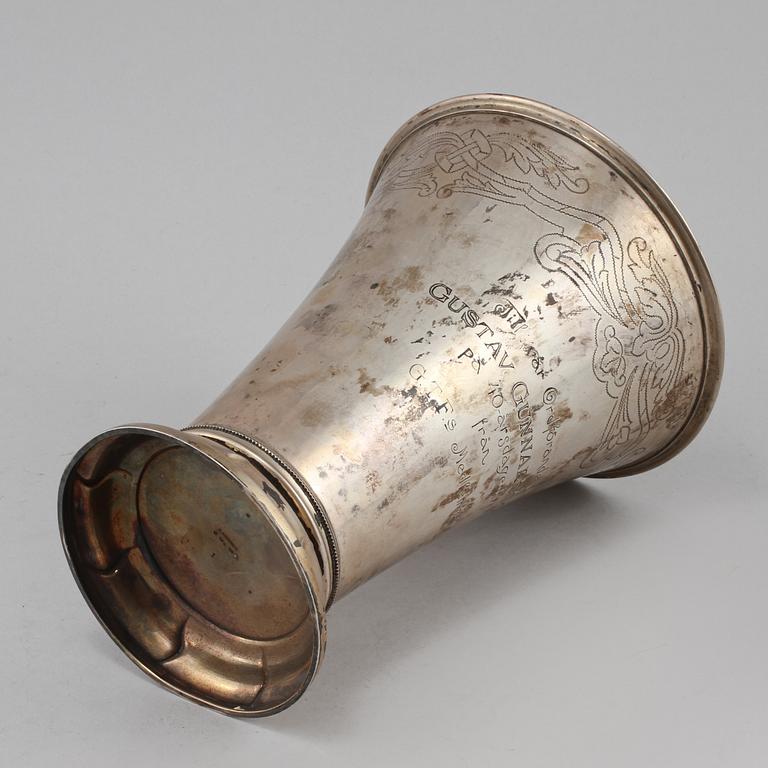 POKAL, silver, K Andersson, Stockholm, 1927, vikt 380 g.