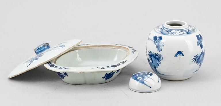 BOJAN SAMT TERRIN. Porslin, Kina, 1800-tal.