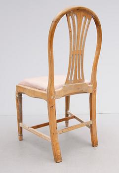 STOL, gustaviansk, omkring år 1800.