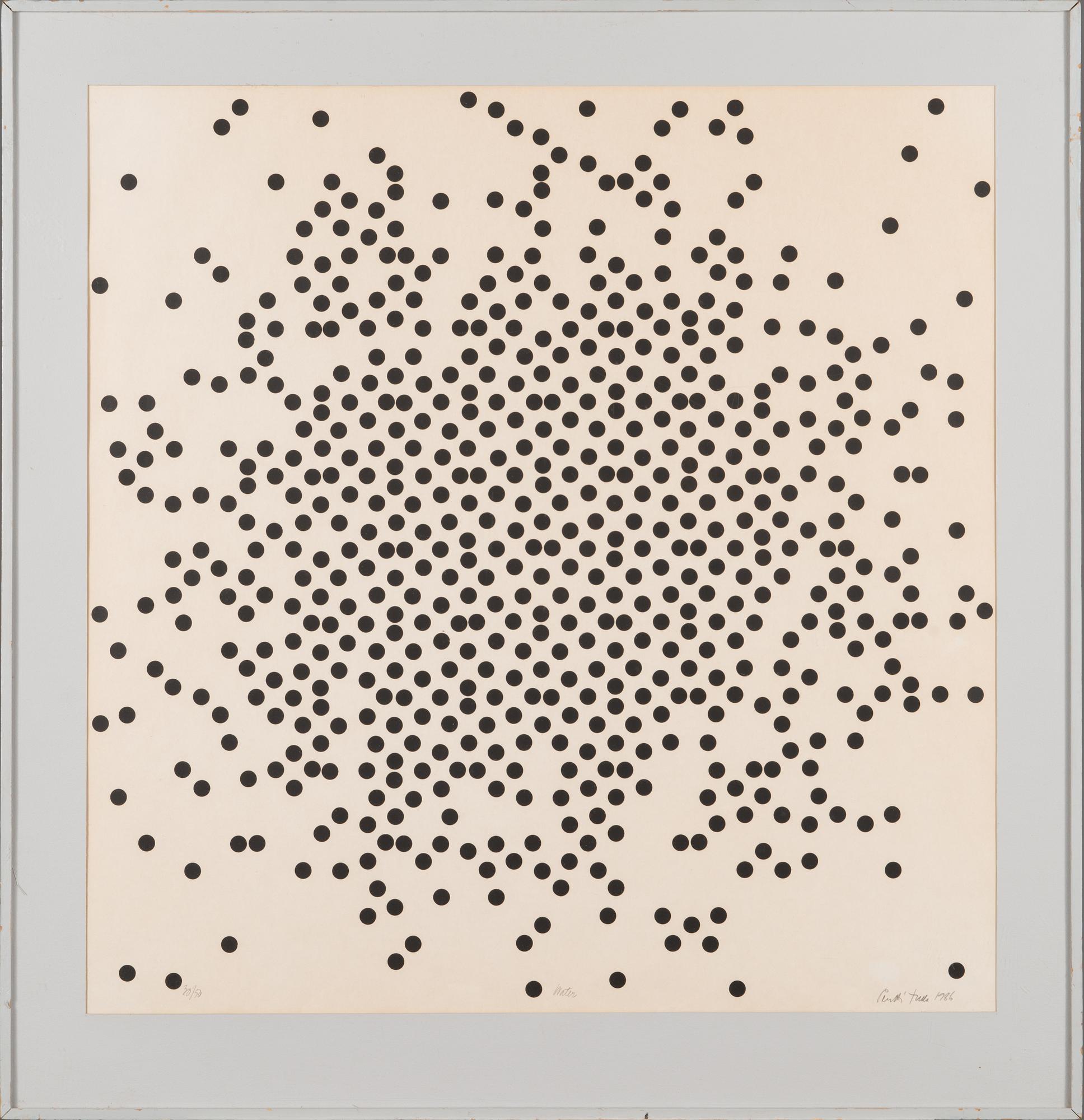 Pentti Tulla, silkscreen, signed and dated -86, numbered 30/50.