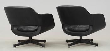 EERO AARNIO, fåtöljer, ett par, "Grand Chairs", formgivna 1962.