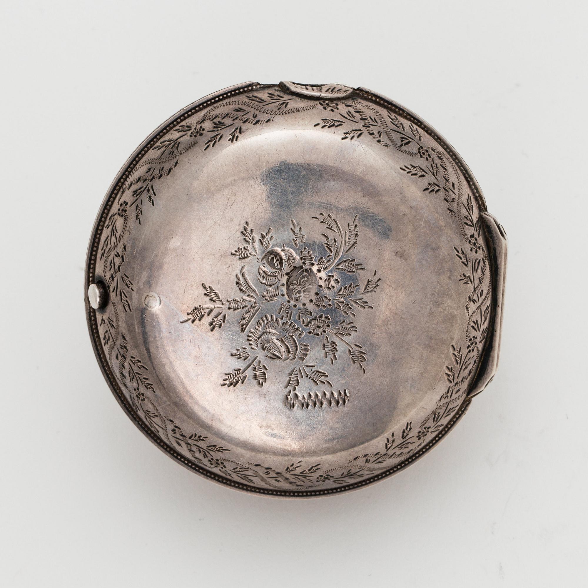 Edward Prior, fickur för den turkiska marknaden, silver,  London 1824.