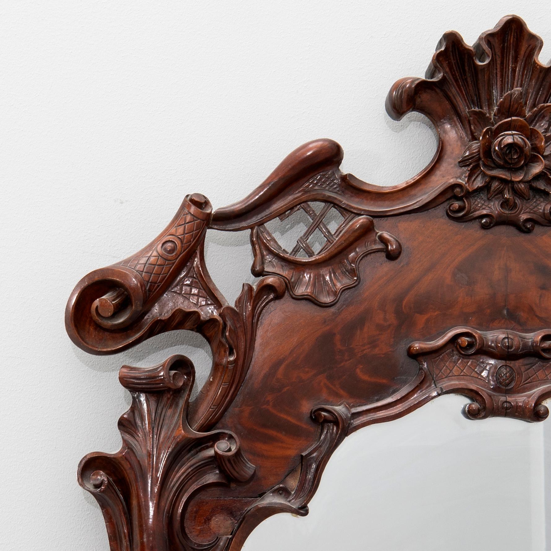 Mirror Neo-Rococo, early 19th century.