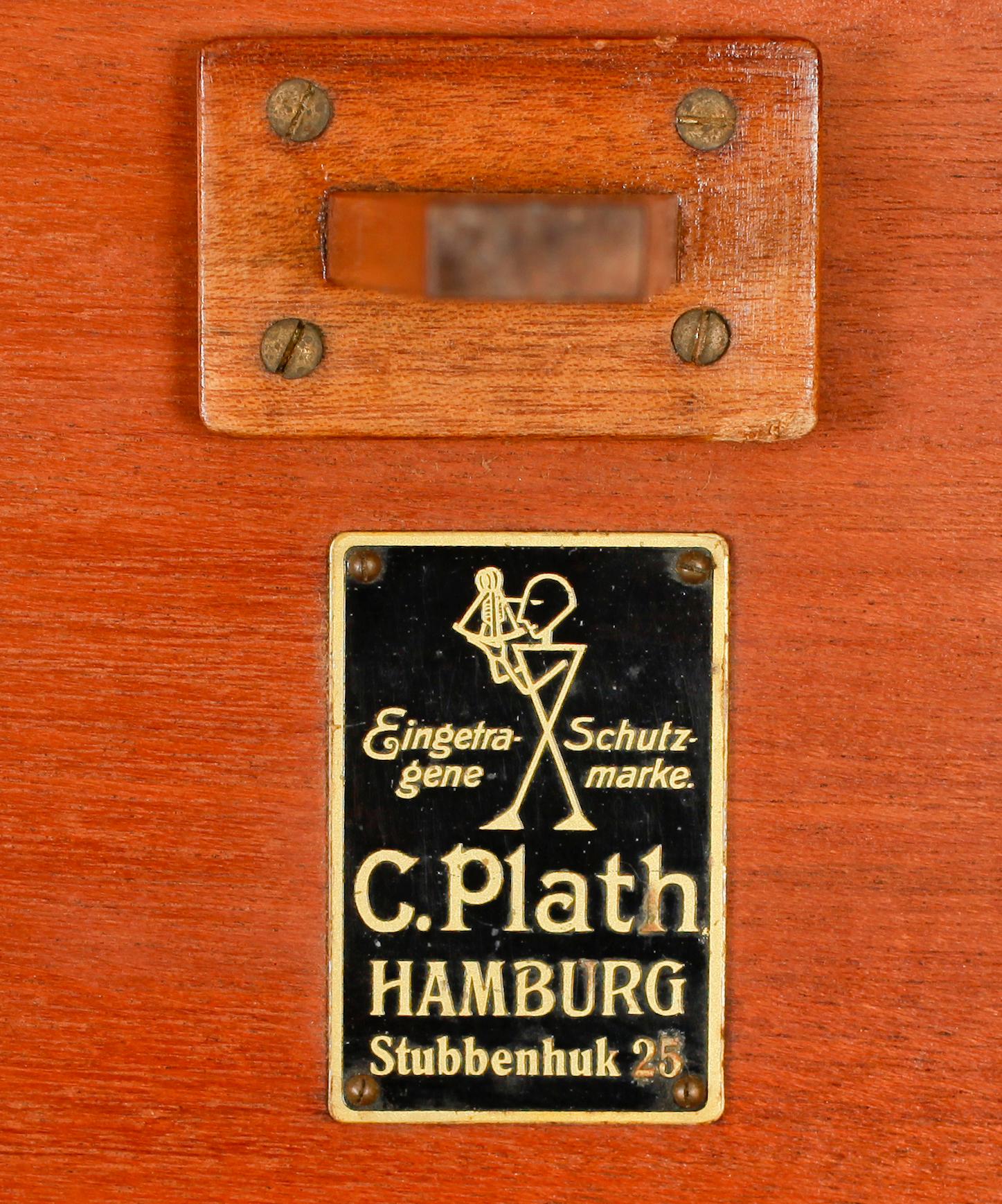 SEXTANT, C Plath, Hamburg, sekelskiftet 1900.