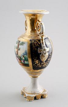 URNA, porslin, empirestil, 1800-tal.