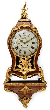1061. A Swedish Rococo bracket clock by J. Kock.