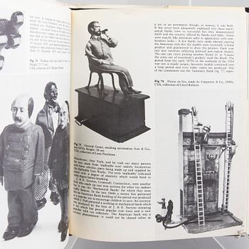 BÖCKER, 5 stycken, leksakslitteratur, bland annat "The Art of the Tin Toy".