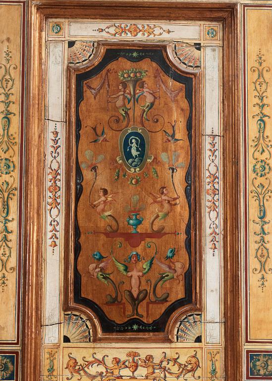 SKÅP. Italien, 1700-talets slut.