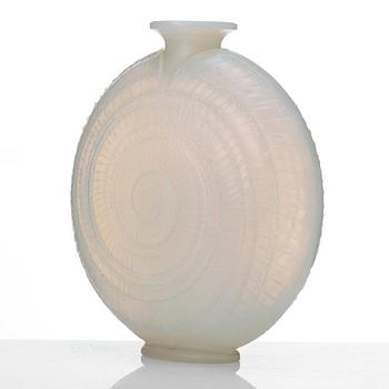 René Lalique, vas "Escargot", France, 1920-30's, modell nr 931.