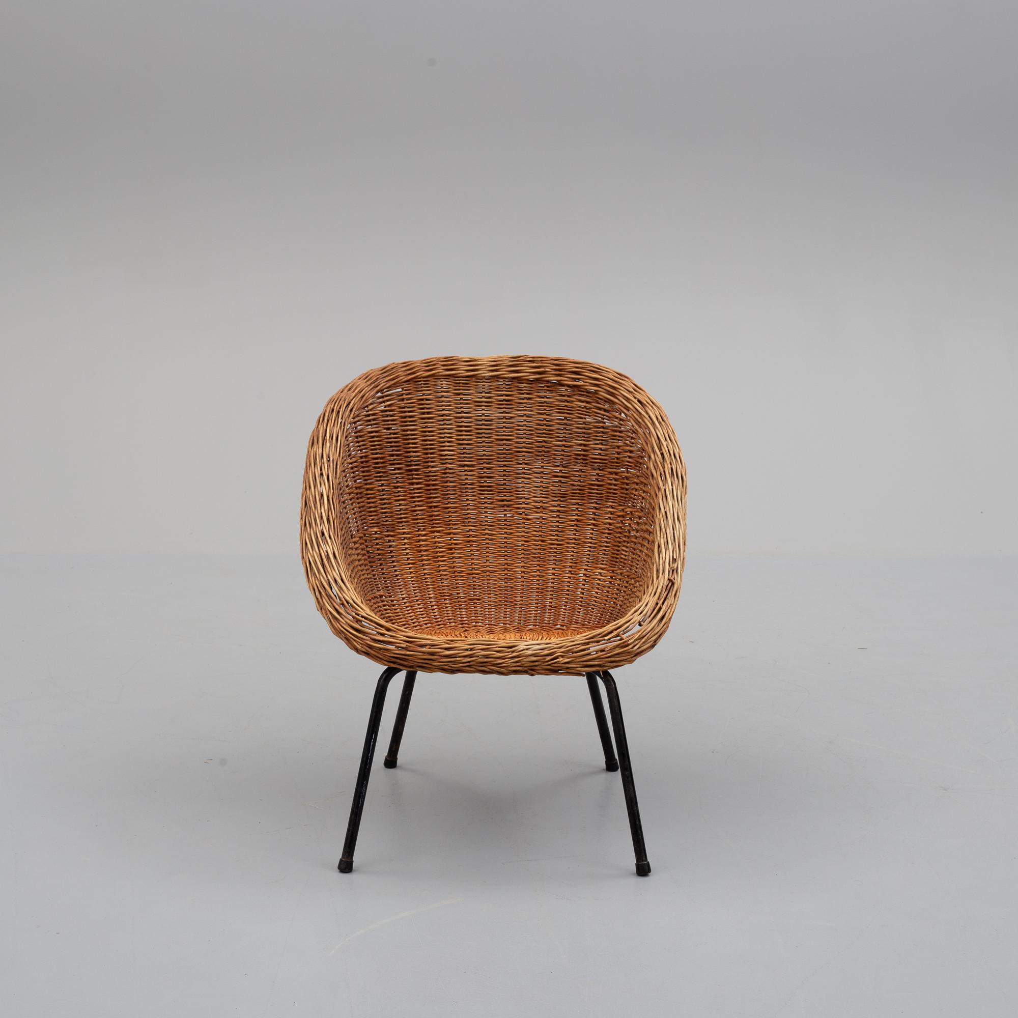 ROTTINGFÅTÖLJ, 1900-talets andra hälft.