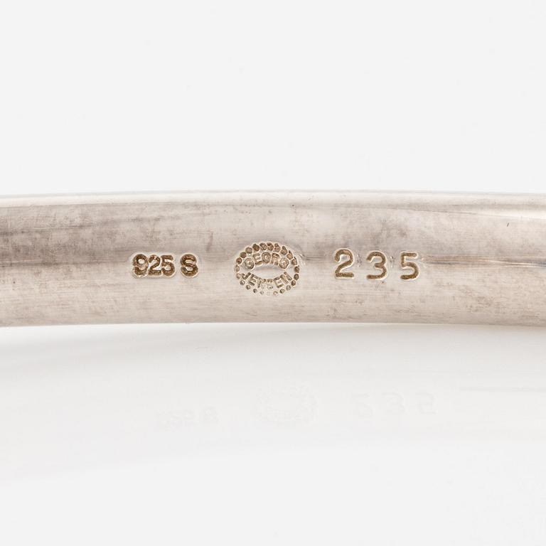 Astrid Fog, collier, sterlingsilver, för Georg Jensen, formgiven 1971.