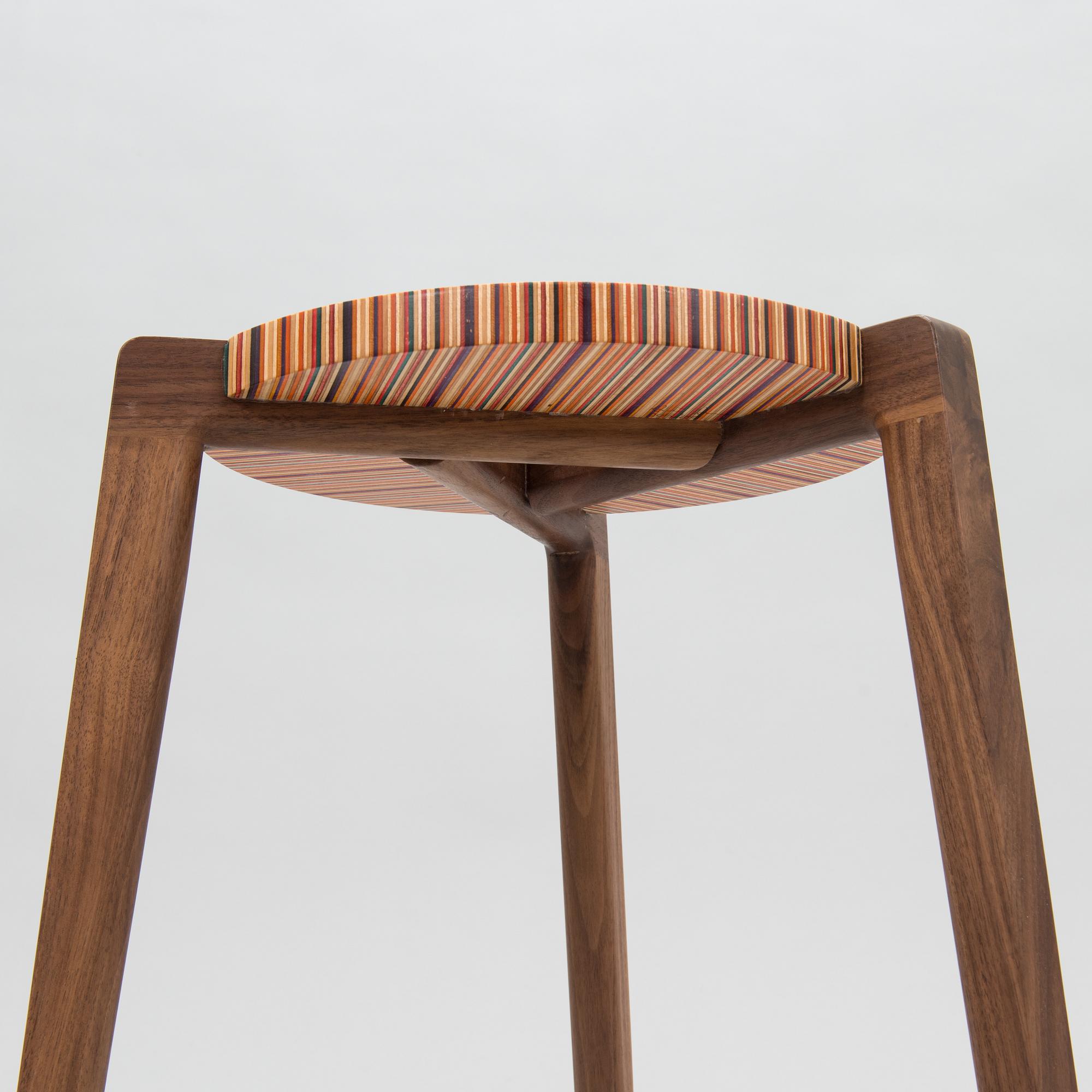ALEKSI PUUSTINEN, Stool, signed and numbered.