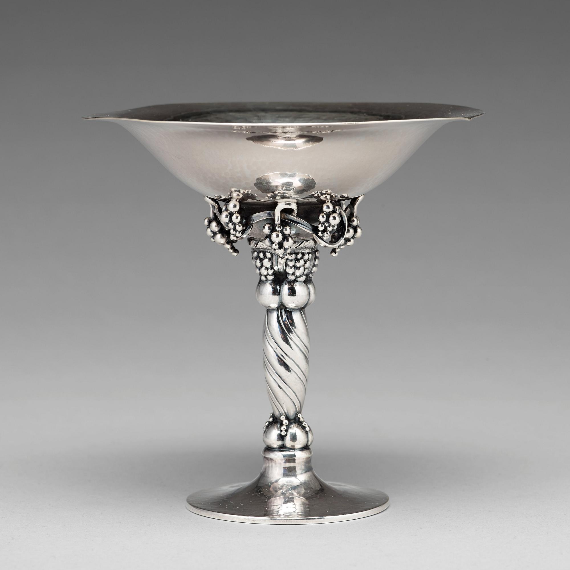 Georg Jensen, a sterling bowl, Copenhagen, executed 1925-32, design nr 263A.
