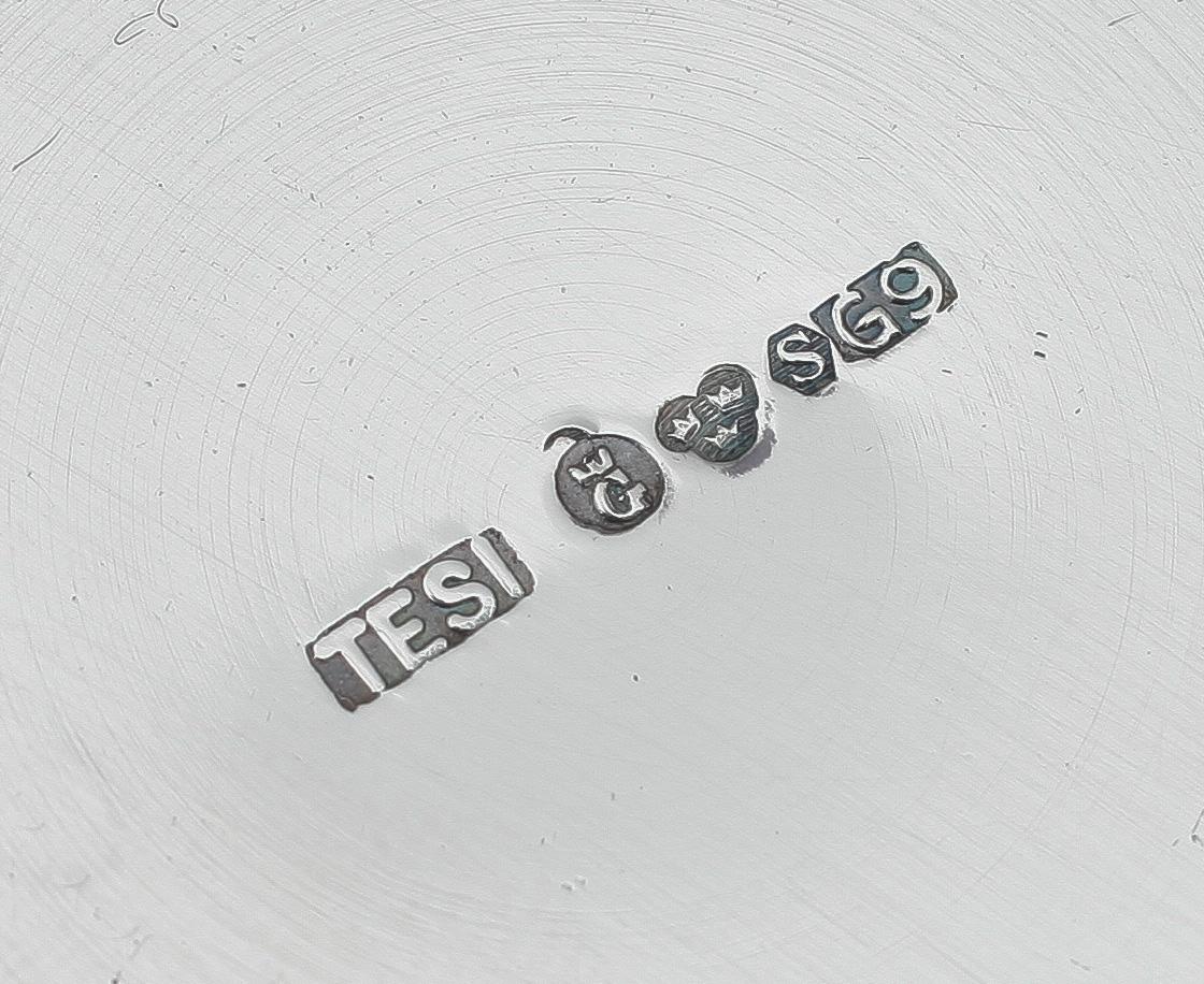 PARTI SILVER, 19 delar, bl a Bohm, Tyskland. Tot vikt ca 600 gram.