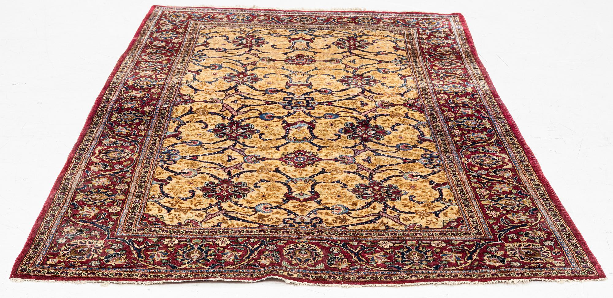 Matta silke Keshan 208 x 134 cm.