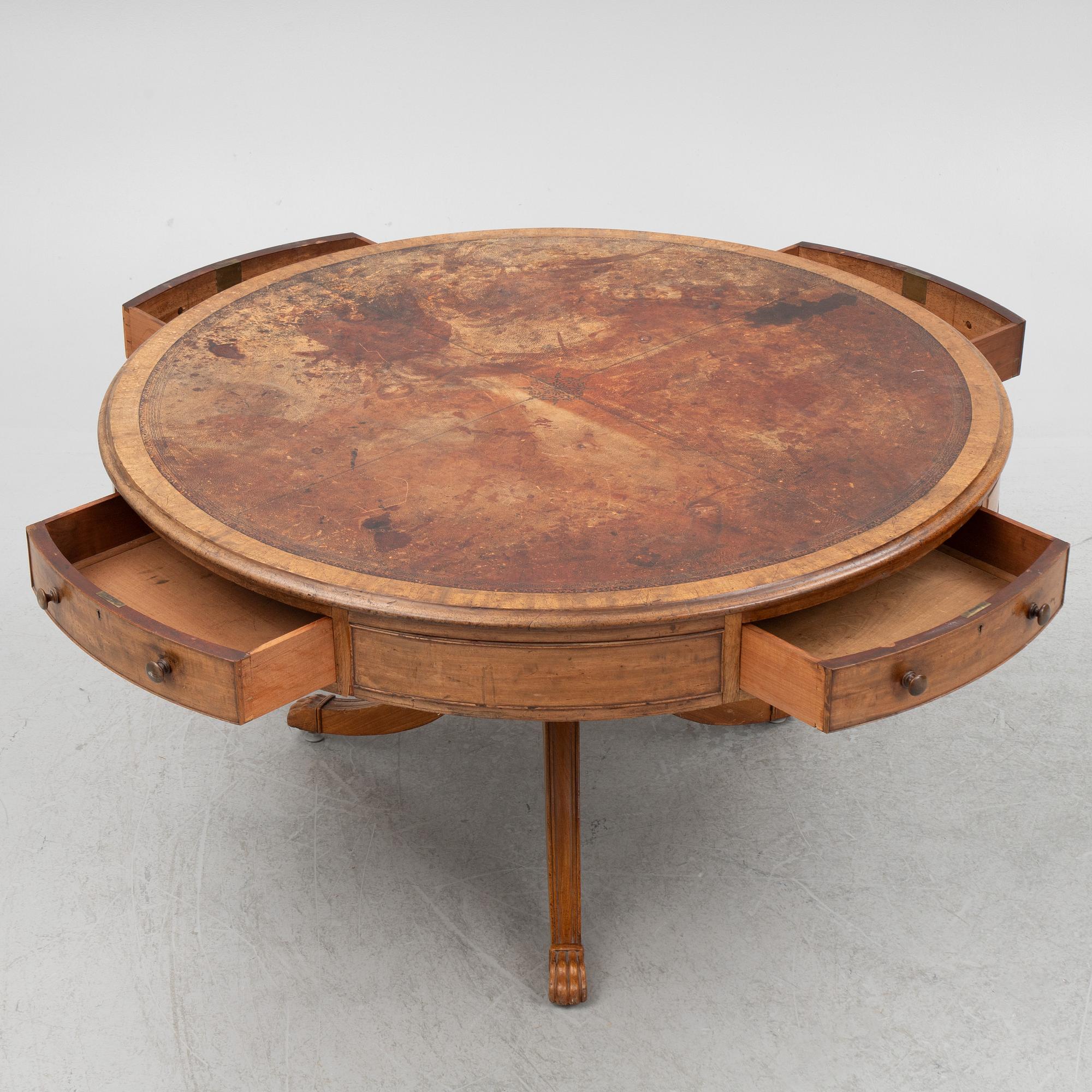 Karusellbord, 1800-tales mitt/andra hälft.